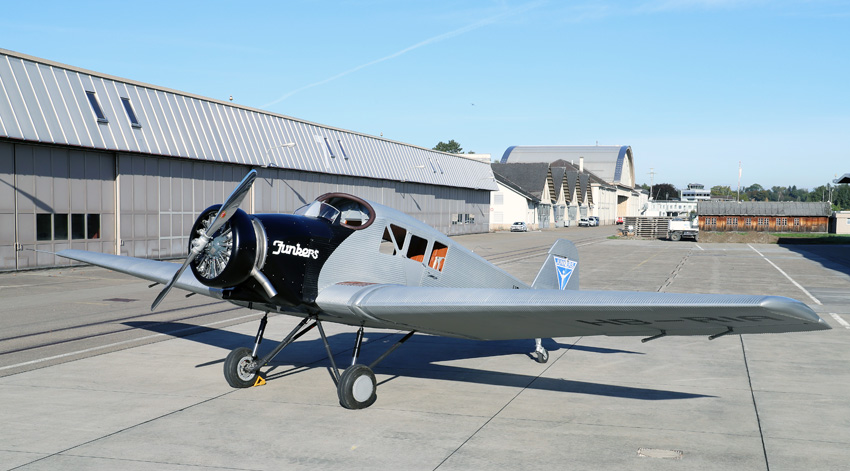 Klassiker: Junkers F 13, neu aufgelegt von der Junkers Flugzeugwerke AG in Dübendorf, Schweiz