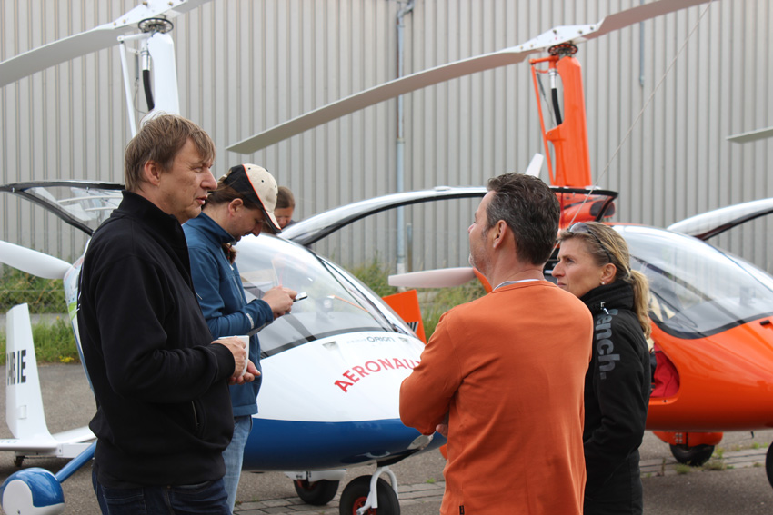 Erfahrungsaustausch: Gyropiloten unter sich