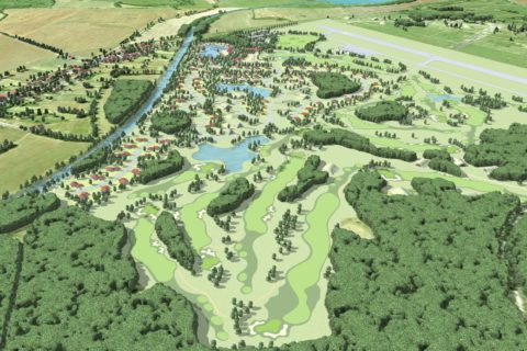 So soll er einmal aussehen: Airpark Müritz