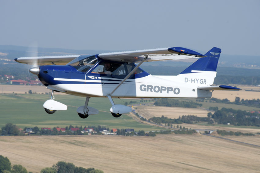 Gebaut für 600 Kilo: die G70 von Nando Groppo – Pilot Report im aktuellen fliegermagazin #9.2018