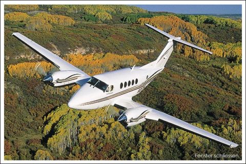 Die aktuelle Version der Super King Air B200 stellt derzeit das erfolgreichste Design eines Geschäftsreiseflugzeugs dar.