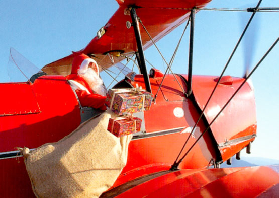 Nikolaus Fly-in am Flugplatz Schönhagen