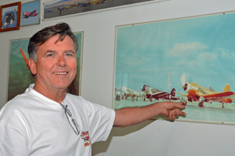 Mister Super Corsair: Mit der blauen 