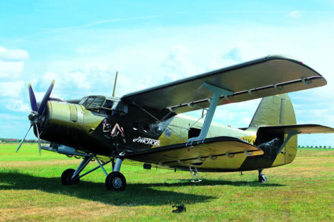 AN-2 mit Oratex-Bespannung