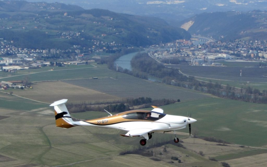 Die Panthera beim Erstflug