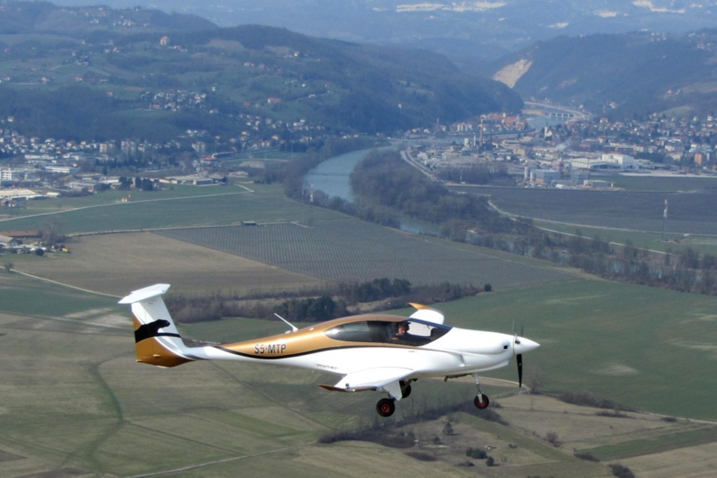 Die Panthera beim Erstflug