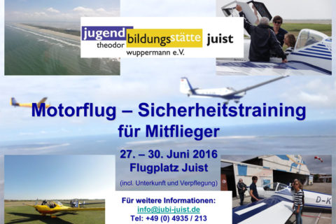 Ab zur Insel: Pinch-Hitter-Lehrgang auf Juist Ende Juni - noch sind Plätze frei!