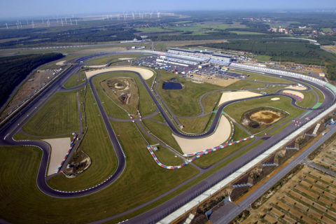 Der Eurospeedway in der Lausitz: Schauplatz des letzten Red Bull Air Race 2010