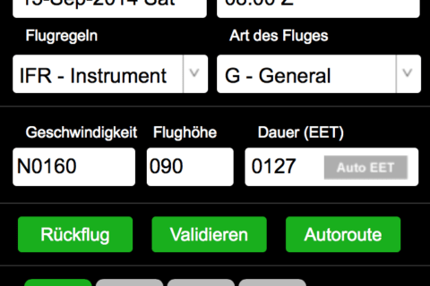 Routenplanung bei RocketRoute