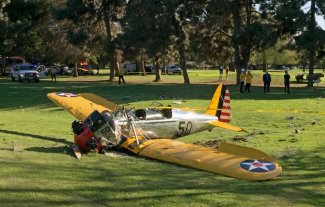 Glimpflicher Ausgang: Hollywood-Star Harrison Ford kam mit mittelschweren Verletzungen davon