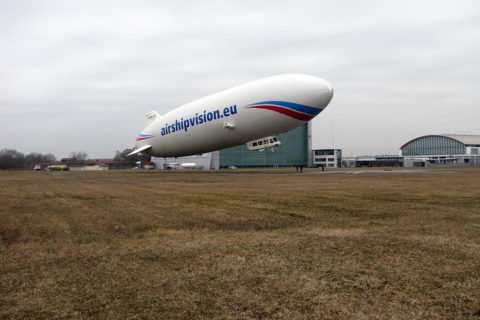 Start des Zeppelin NT