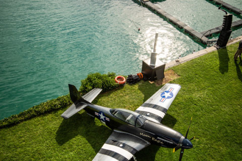 In Szene gesetzt: SW-51 am Wolfgangsee