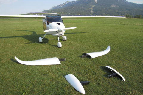 Alles hat ein Ende ... oder drei: Pipistrel Sinus Flex mit Flügel-Tips zum Wechseln