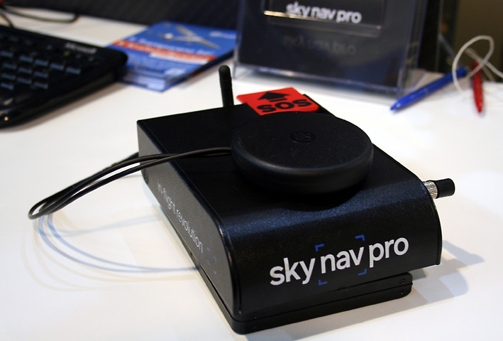 Wunderkiste: Die Hardware für Sky Nav Pro steckt in einer kompakten Box