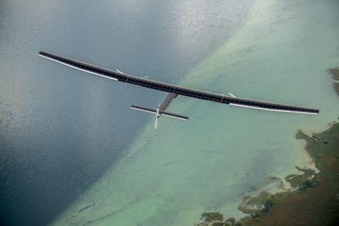 Gewaltig: Die Spannweite der Solar Impulse 2 beträgt 72 Meter – mehr als eine Boeing 747