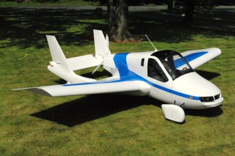 Eigenwillig: Flugauto Transition