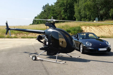 Hingucker: UL-Helikopter Mosquito XE285