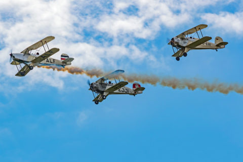 Hohe Oldie-Dichte: Im August 2018 kommen Fans klassischer Kunstflugzeuge auf ihre Kosten