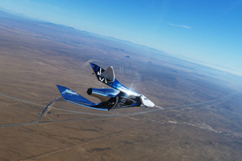 Erfolgreich: Rückkehr des VSS Unity vom siebten Test-Gleitflug