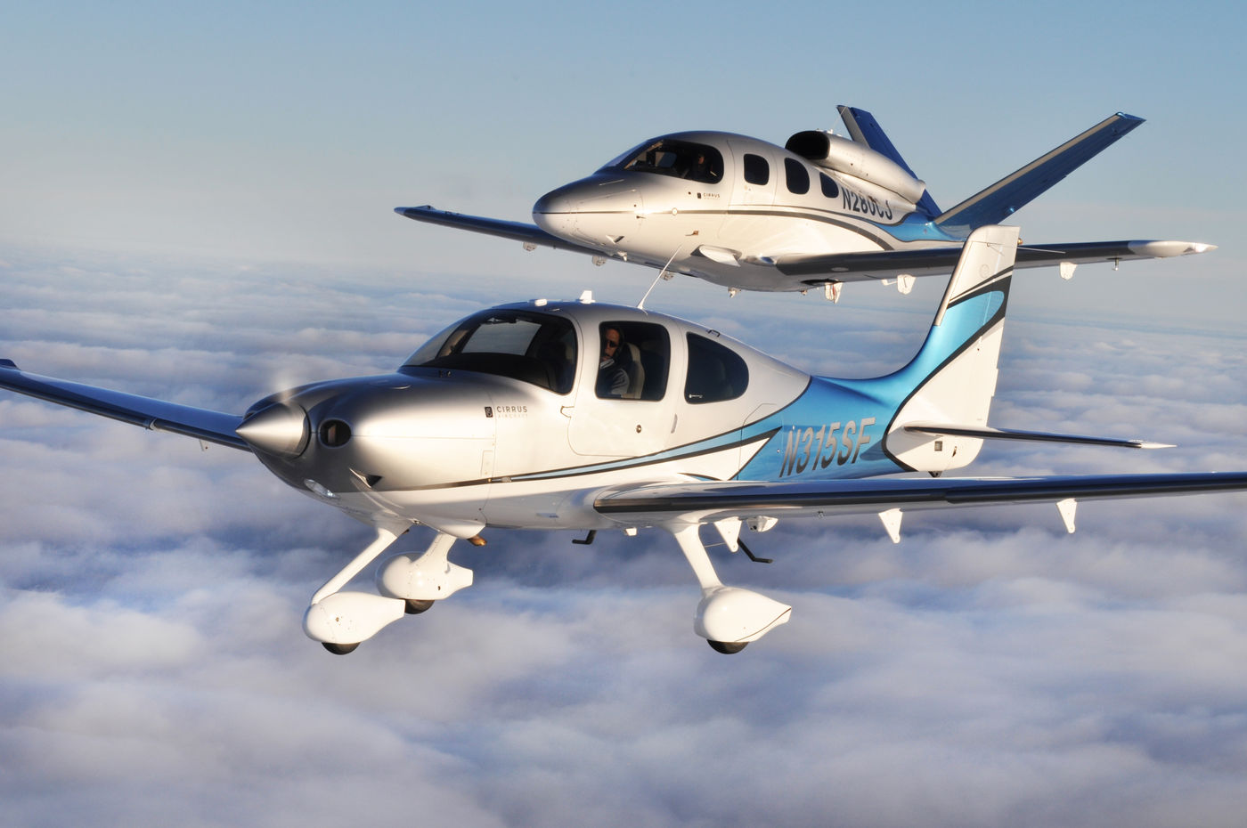 Das Sondermodell Cirrus Vision Inspired orientiert sich am Cirrus Jet SJ50