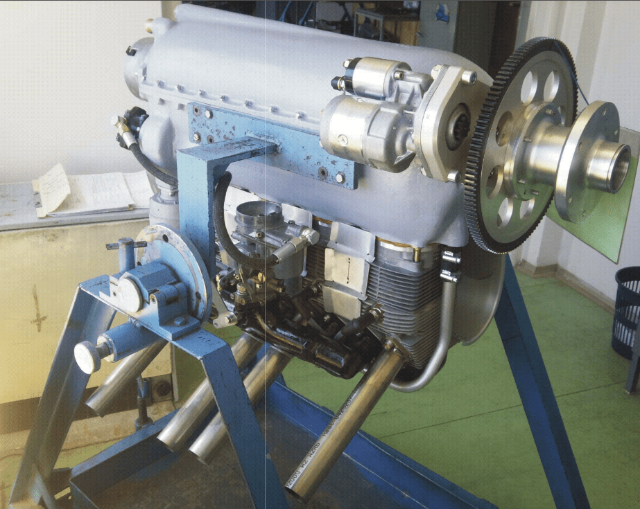 Baugleich: Als Reihenmotor entspricht der Walter Mikron IIIC dem Bücker-Antrieb