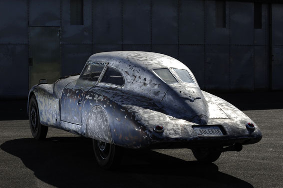 Mit Patina: Rennwagen Adler Trumpf 500 Le Mans aus dem Jahr 1937