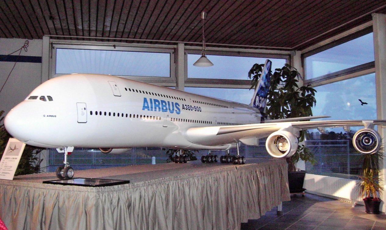 Landung des A380