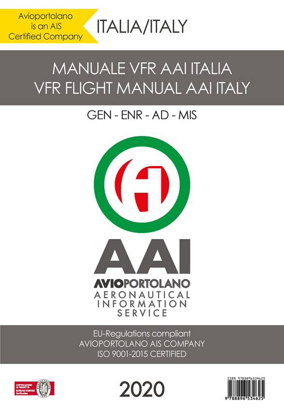 Neu: VFR-Regelwerk für Italien von Avioportolano