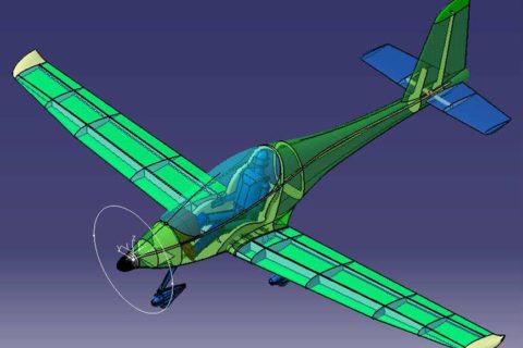 Elektra One ist das einsitzige Flugzeug der E-Plane Aircraft-Family von PC-Aero