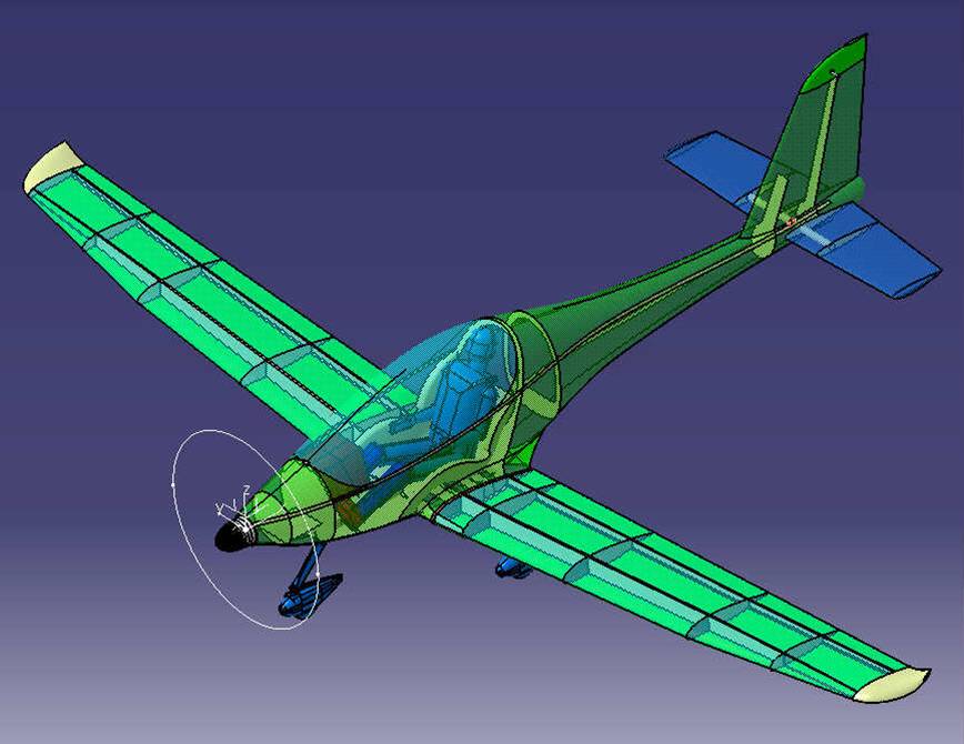 Elektra One ist das einsitzige Flugzeug der E-Plane Aircraft-Family von PC-Aero