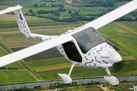 Fliegt elektrisch: Alpha Electric von Pipistrel, speziell für die Pilotenschulung gebaut