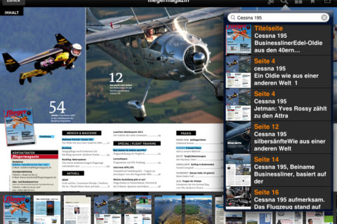 Die neue fliegermagazin-App