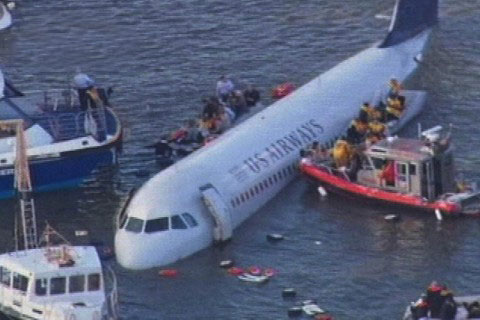 Das Wunder: Alle an Bord überlebten die Notwasserung des Airbus A320 auf dem Hudson River