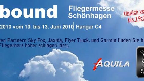 Inbound: Vom 10. bis zum 13. Juni 2010 veranstaltet Cirrus Deutschland gemeinsam mit Aquila eine Fliegermesse am Standort Schönhagen (EDAZ)