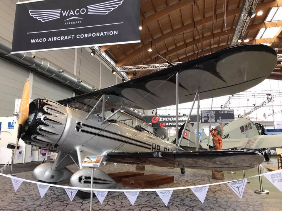 Auf der AERO waren Waco und Junkers F13 zusammen zu sehen