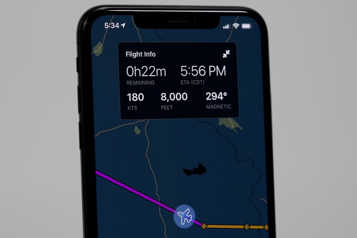 Die ForeFlight Passenger App