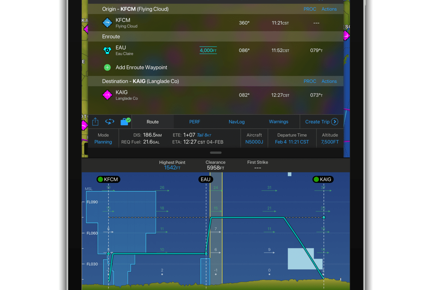 Garmin Pilot 10.0