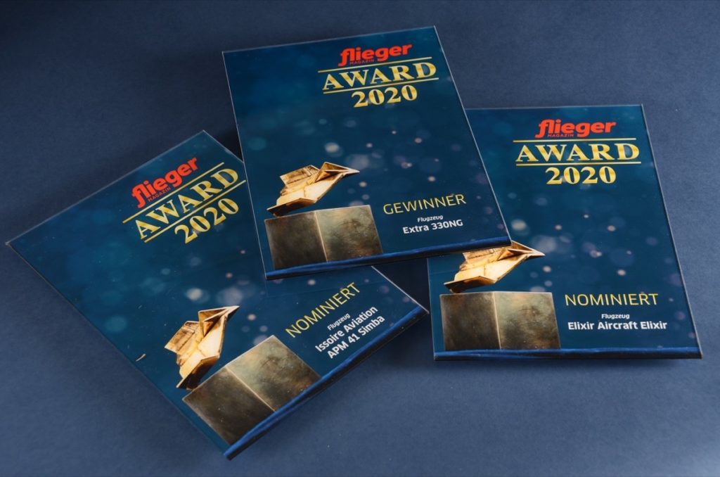 fliegermagazin AWARD 2020 - Kategorie Flugzeug