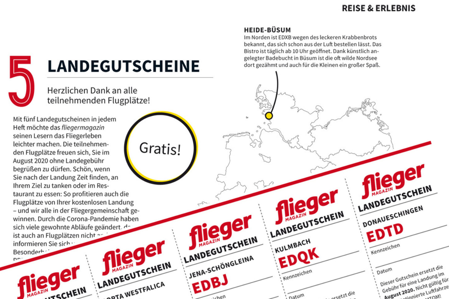 Landegutscheine August 2020