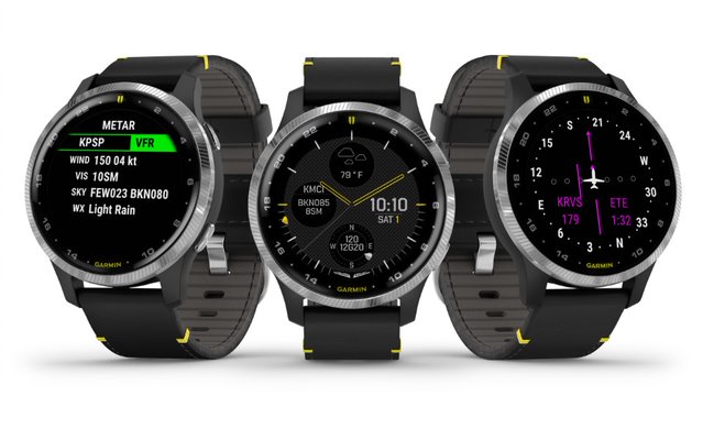 Neue Pilotenuhr D2 Air von Garmin fliegermagazin