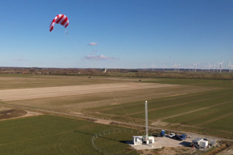 SkySails Windkraftanlage