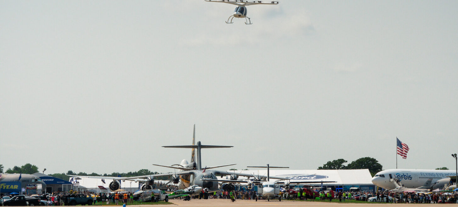 Volocopter fliegt in Oshkosh