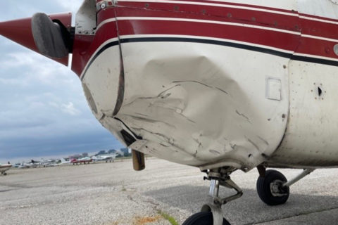 Drohnen-Kollision Cessna 172