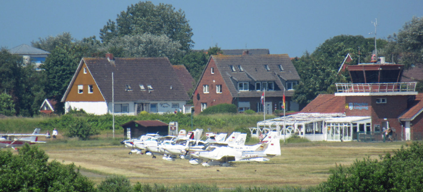 Flugplatz Langeoog: Geschlossen bis Anfang November