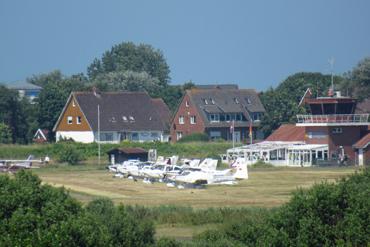 Flugplatz Langeoog Ostfriesische Inseln