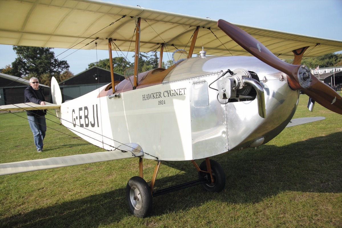 Oldtimer Porträt: Hawker Cygnet