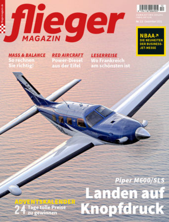 fliegermagazin Titel 12/2021