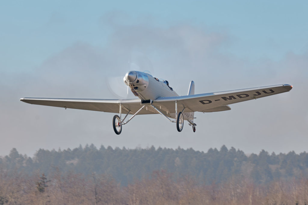Junkers A50 Junior Erstflug