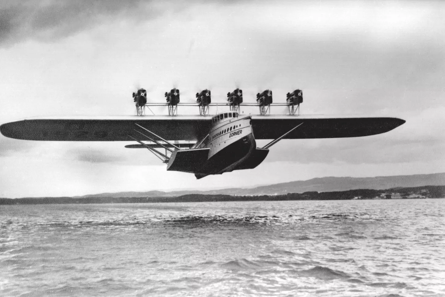 Vor über 100 Jahren: Das extravagante Flugschiff Do X fliegt