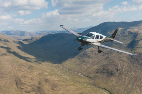 Cirrus in Schottland